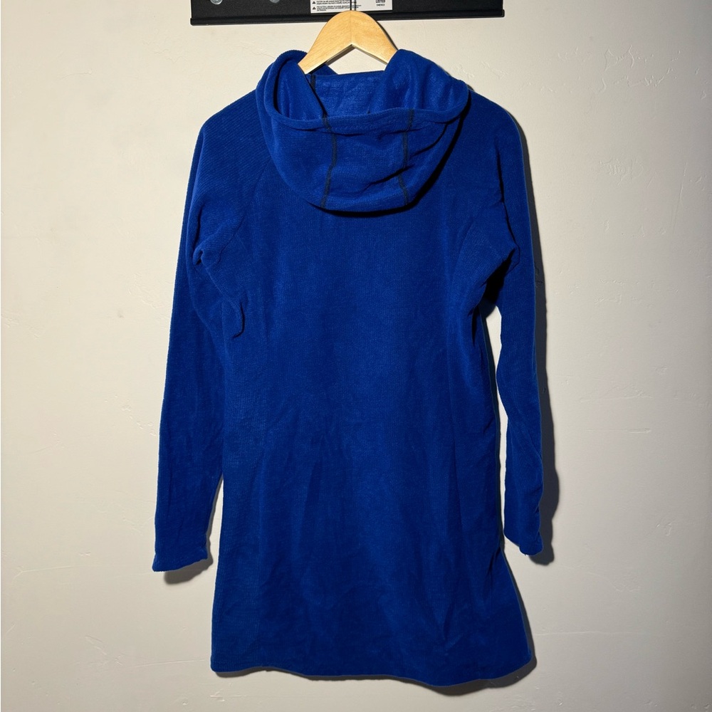 💙🩵 NWT Womens Melanzana Classic Blue Micro Grid Dress 💙🩵 - Picture 10 of 11